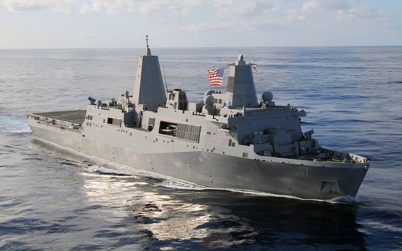 В США начато строительство очередного десантного корабля типа Сан-Антонио 