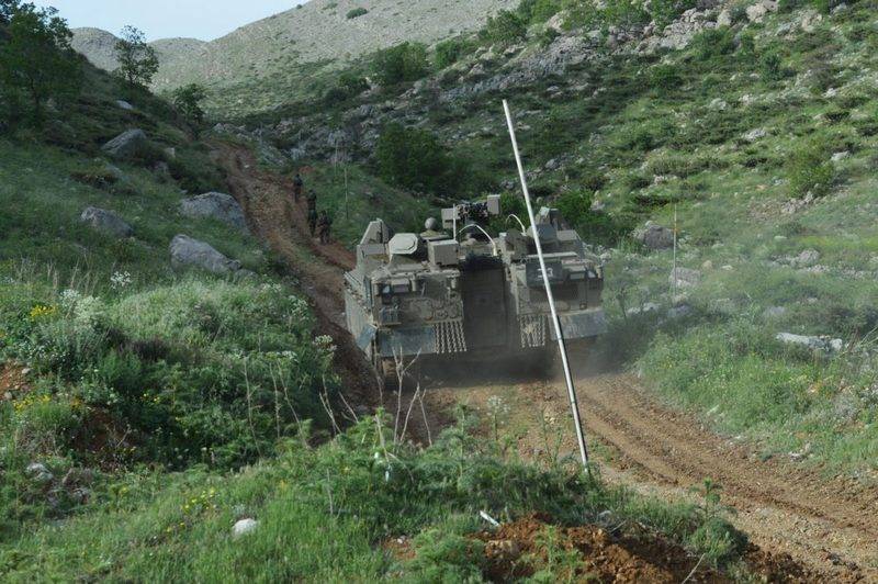Ministerio de Defensa israelí mostró un nuevo vehículo blindado Nemera.