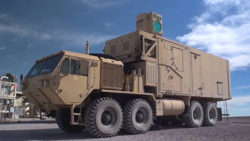 The Pentagon expects to receive a full-featured "laser truck" by 2020