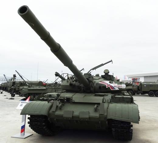 Georgische troepen vernielden T-2008-tanks in 62
