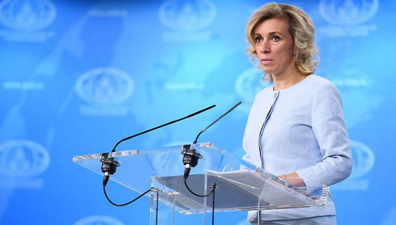 Zakharova: In the case of the introduction of new sanctions, Russia will respond "in the mirror"