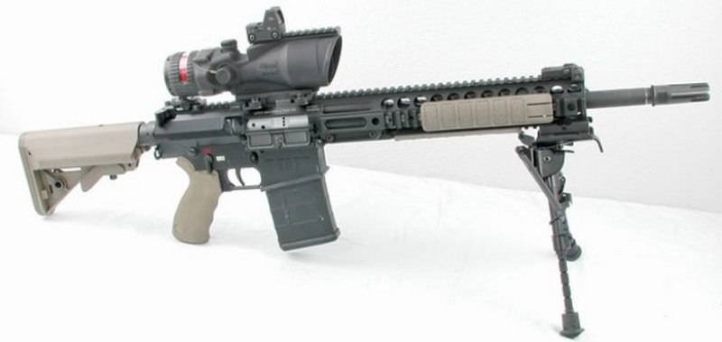 Снайперская винтовка L129A1 Sharpshooter rifle / LMT LW308MWS.