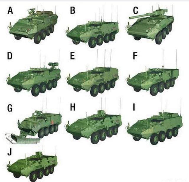 Look, create and offer. Notable samples of Chinese armored vehicles