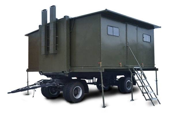 Belarusian equipment used for new field kitchen APU