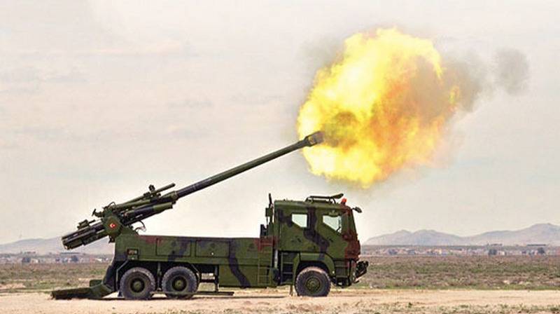 La Turchia continua a testare il nuovo cannone semovente Yavuz