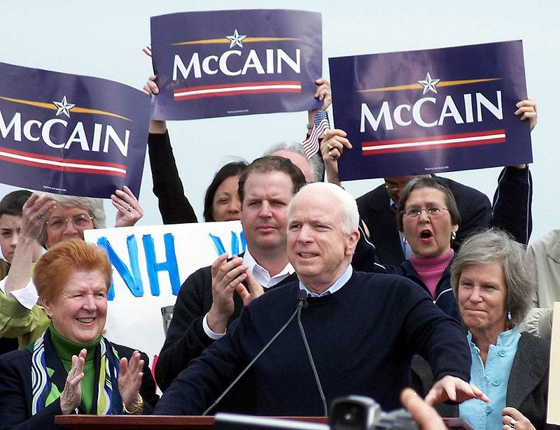 Senator McCain is dead