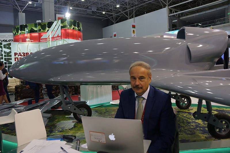 Valko-Venäjä esitteli UAV "Kamikaze"