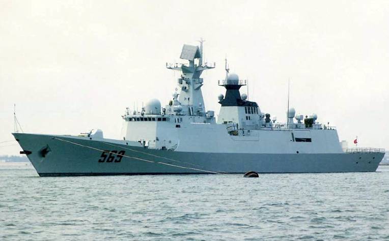 중국 해군, 또 다른 미사일 호위함 취역