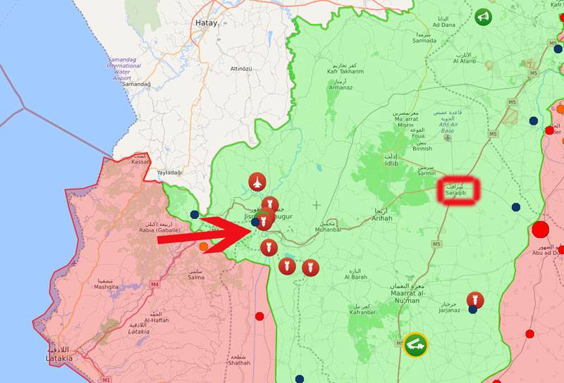 Syyrian ilmavoimat aloittivat operaation Idlibissä. Maavoimien tapaus
