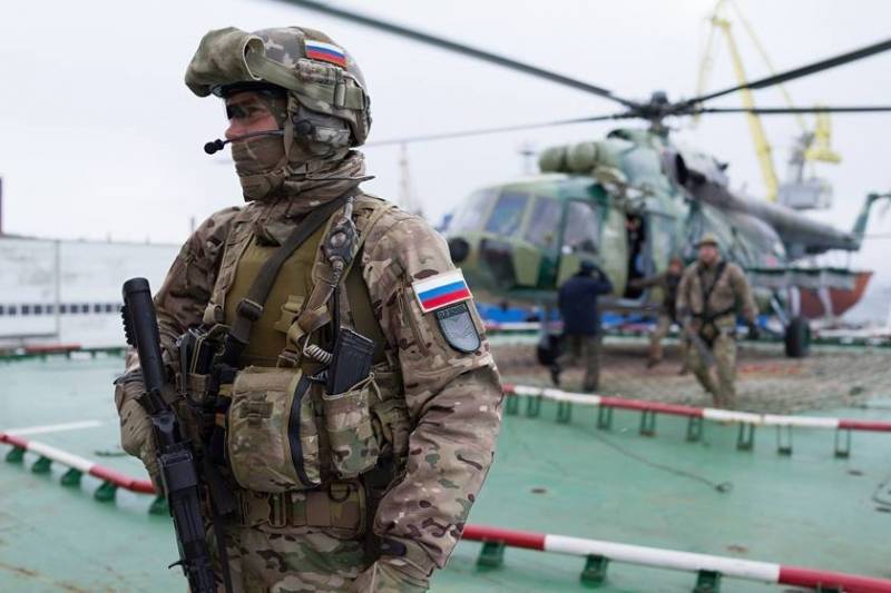 Az orosz SOF gyakorlatokat tartott a Földközi-tengeren