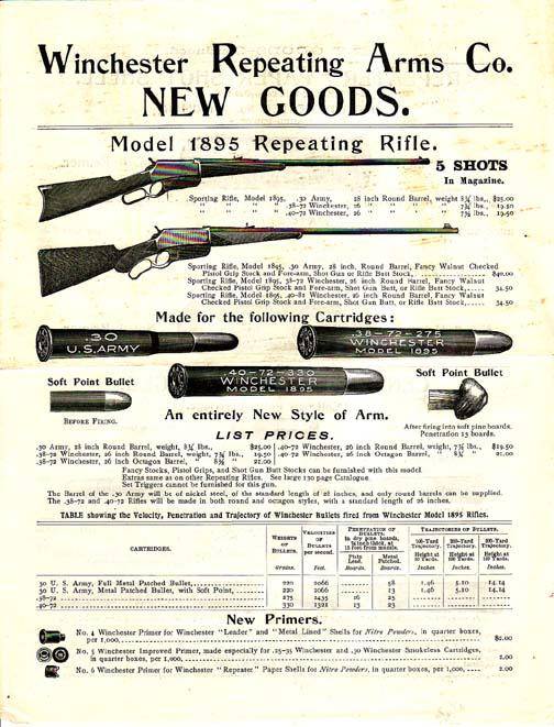 Rifles by countries and continents. Part of 25. The same winchester