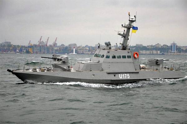 Angkatan Laut Ukrainia nyebarake prau lapis baja menyang Segara Azov. Kanthi garing ...