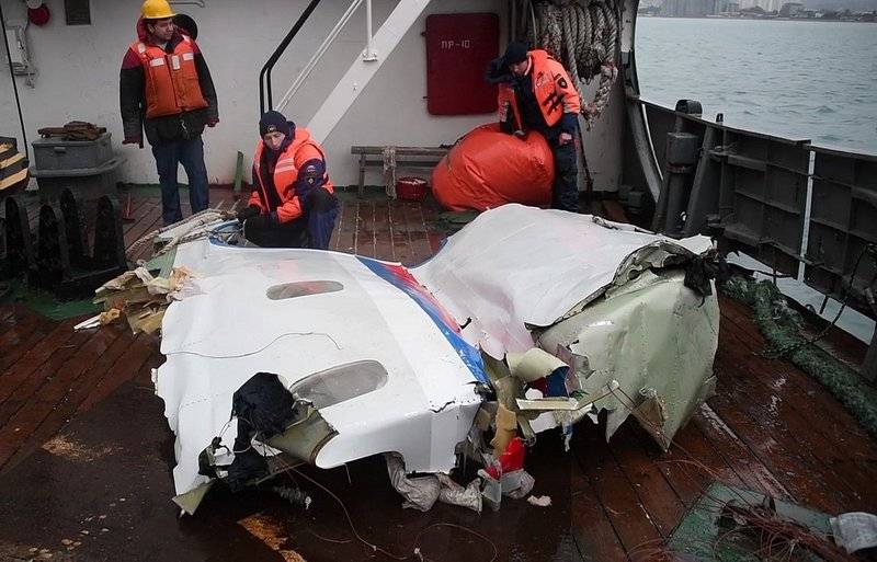 Срок следствия по делу о крушении Ту-154 над Чёрным морем продлили