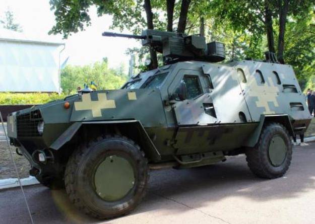 Der Ukrainer Dozor-B erhielt eine zusätzliche Rüstung