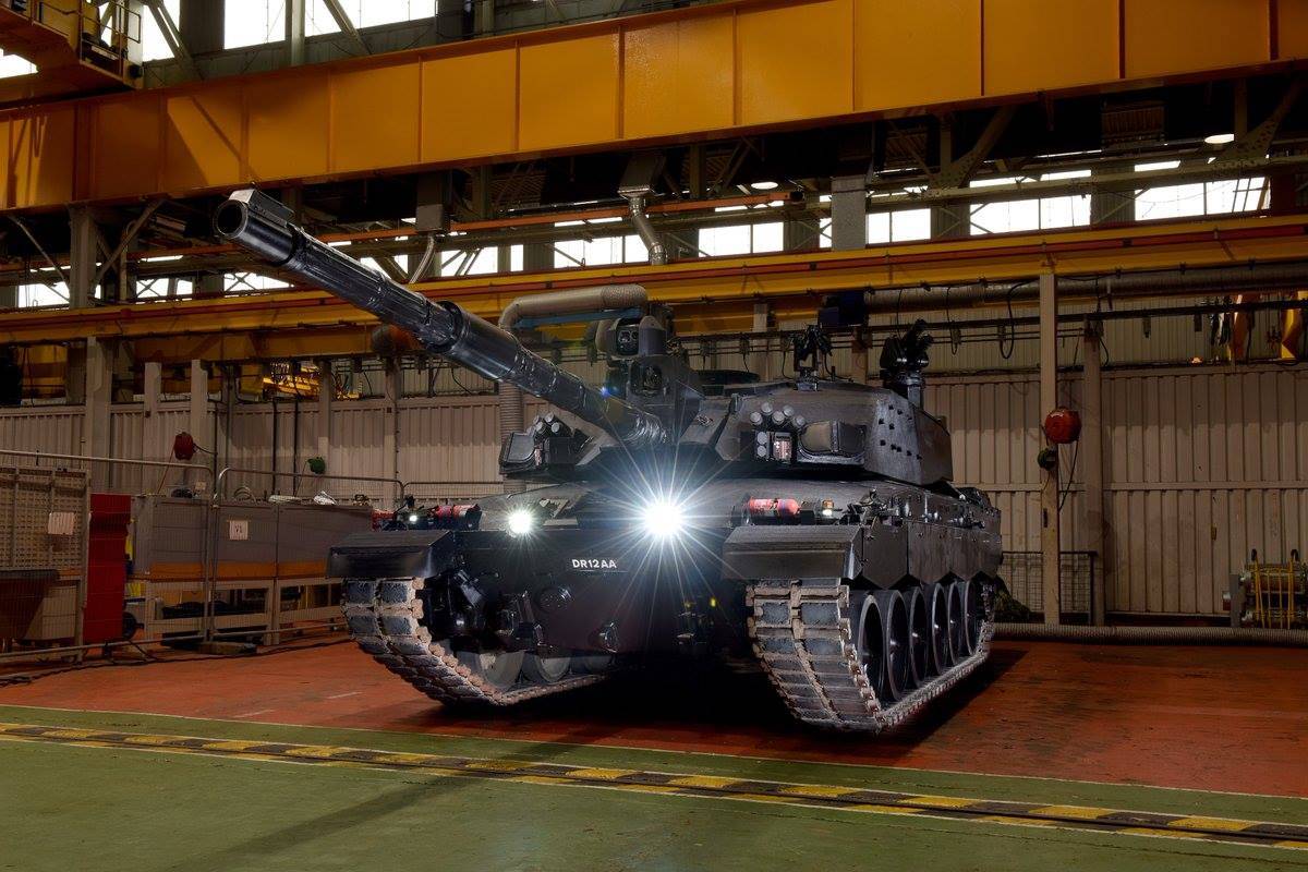 Black Night: Challenger Mk 2 tank upgrade option from BAE Systems