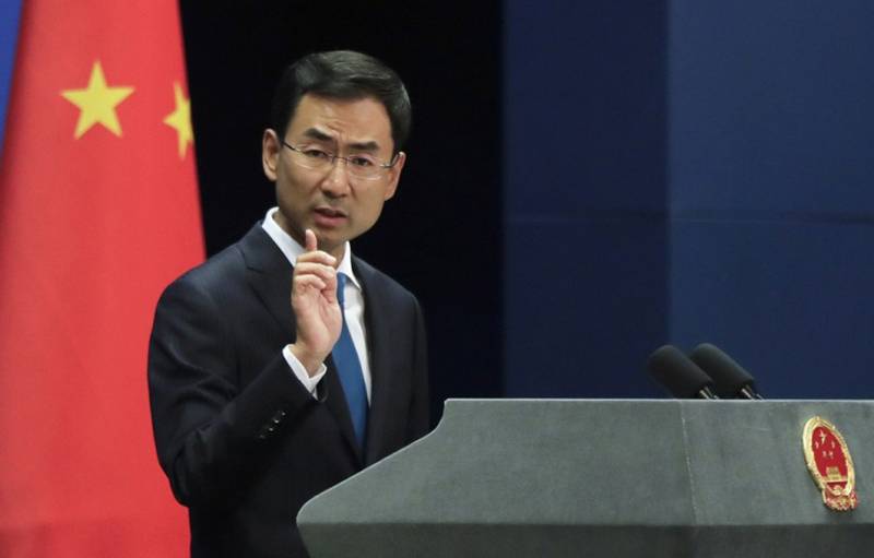 Das chinesische Außenministerium war empört über die Sanktionen der USA