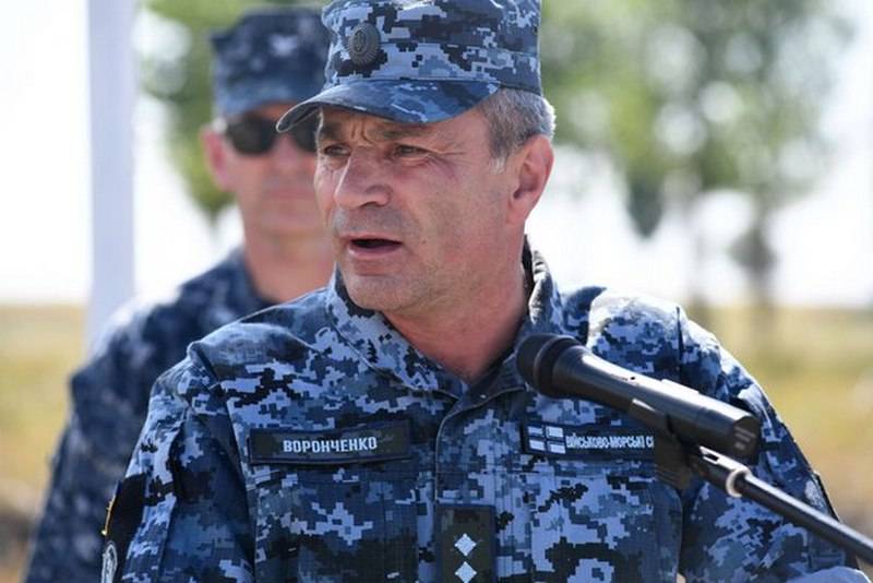 ウクライナ海軍の司令官が国防総省の長に報告した