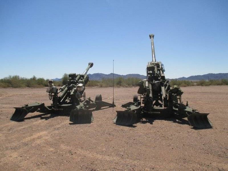 Gli howitzer di M777 hanno iniziato a sparare ulteriormente. Gli americani allungarono la canna