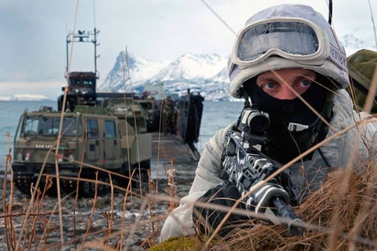A Noruega confirmou a implantação do contingente britânico