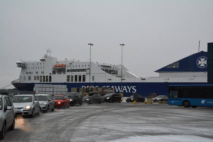 Explosión en un ferry en el mar Báltico. El ferry pasó bajo la bandera de Lituania