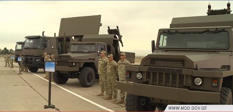 Defense Ministry of Georgia boasted of the "best systems in the world" defense