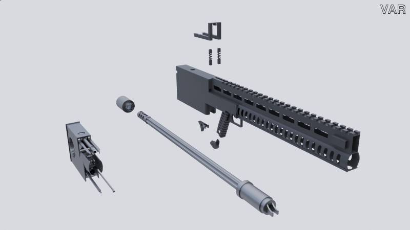 바실리 에프의 보편적 기관총 : 큰 전쟁을위한 무기