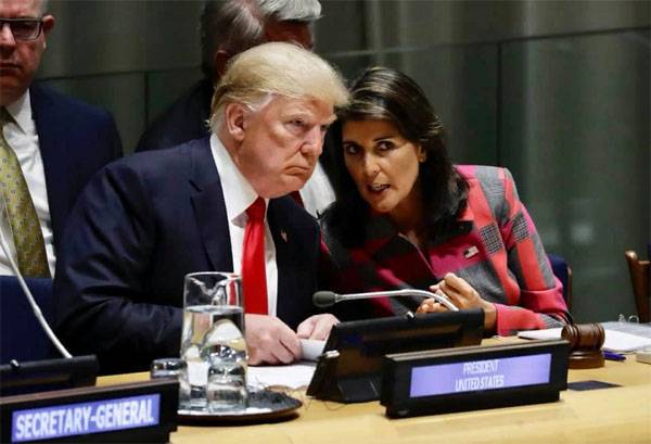 Trump sent the US envoy to the UN Nikki Haley resign