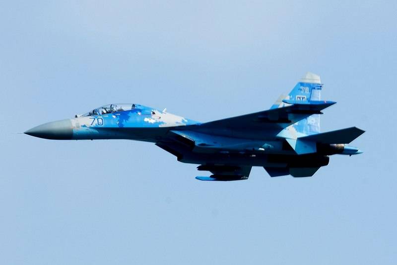 Hast du eine Ressource? Abgestürzte Su-27UB Ukrainian Air Force wurde 27 Jahre nicht repariert