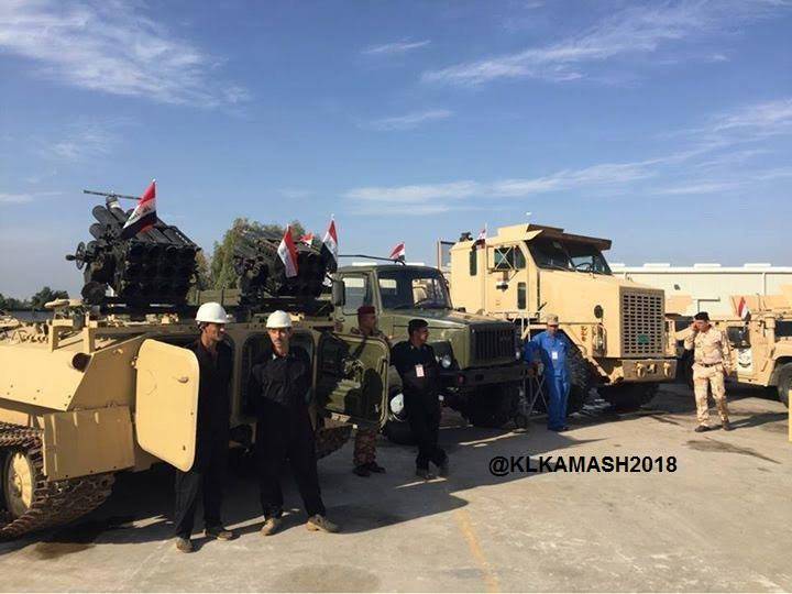 이라크에서는 러시아 자동차 인 "Sadko"에 근거하여 MLRS를 발표했다.