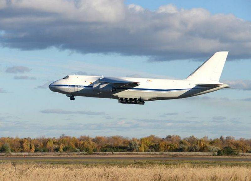 Bir diğer An-124-100 Ruslan, Ulyanovsk'ta büyük onarımlar geçirdi.