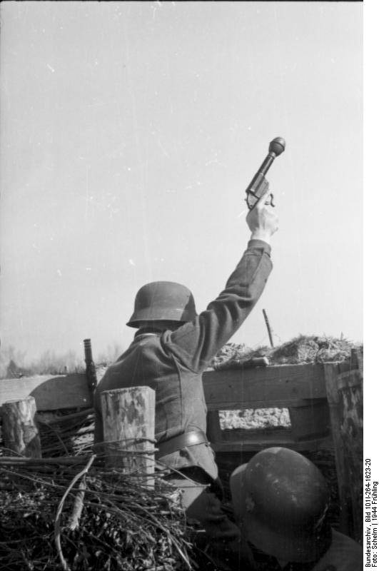 Немецкий пистолет-гранатомёт Kampfpistole