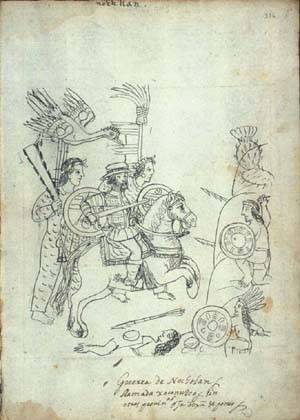 Conquistadores contra os astecas. Parte do 6. A Batalha de Otumba: Há mais perguntas que respostas.