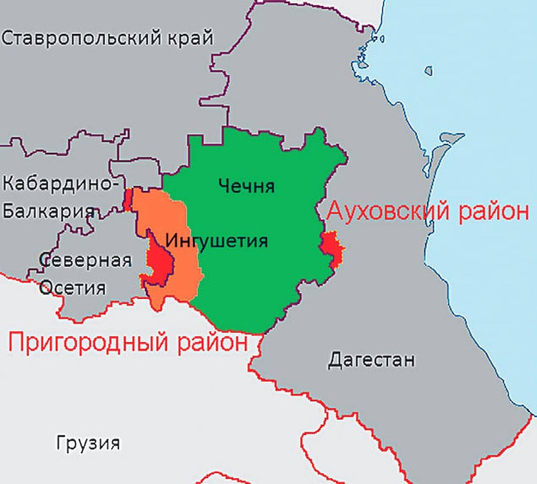 Земли чеченцев