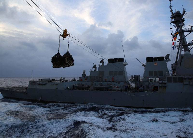 Preparing for war? US Navy Report on Sea Transport