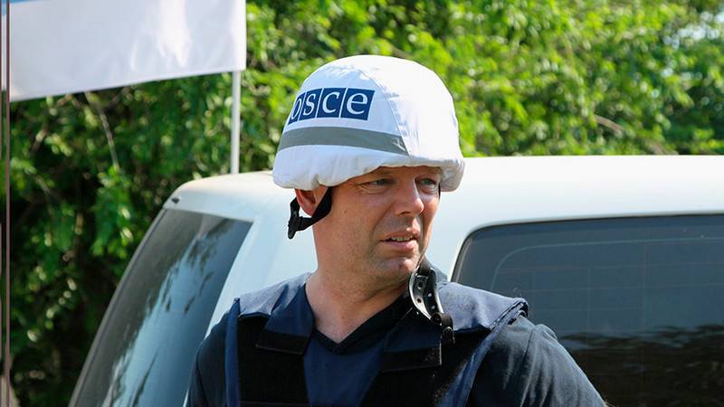 In Kiew "empört" über die Aussage des stellvertretenden Leiters der OSZE-Mission Hug