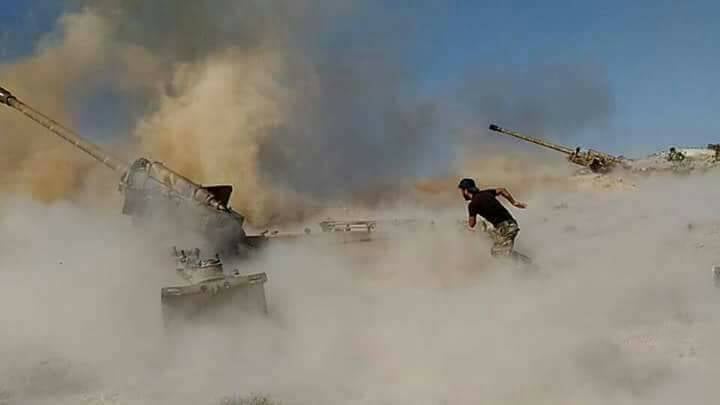 叙利亚军队袭击了南伊德利卜的恐怖分子