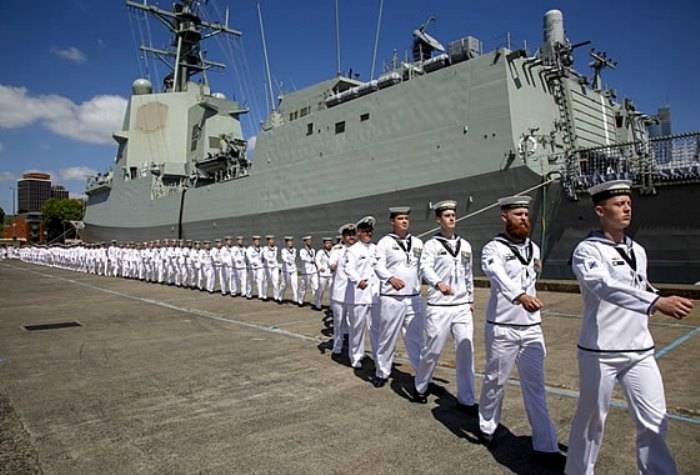 La Marina australiana riceve il secondo cacciatorpediniere di classe Hobart