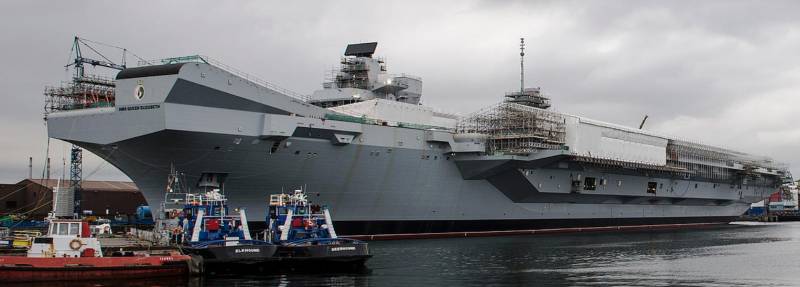 «Куин Элизабет»: самый неоднозначный британский авианосец