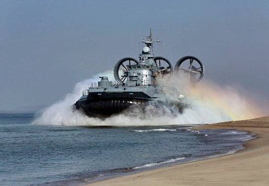 МДКВП проекта "Зубр": на море и на суше