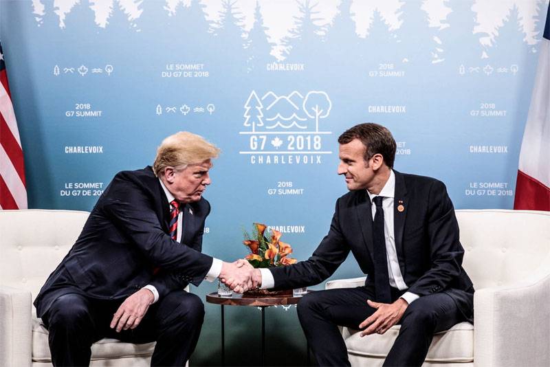 Media: Cancel the Paris talks Putin and Trump asked for Macron