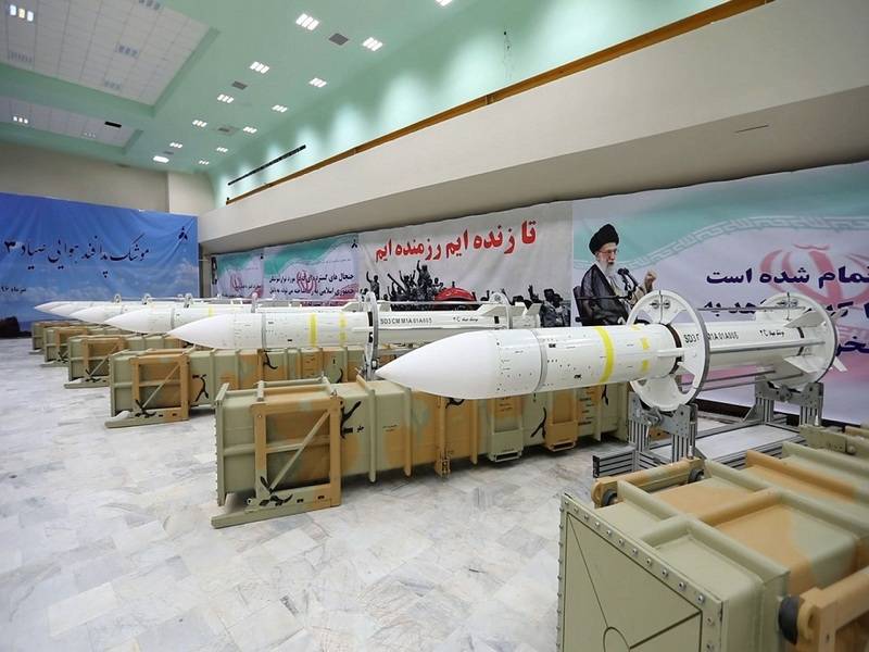 O Irã testou sua própria produção de sistemas de defesa aérea