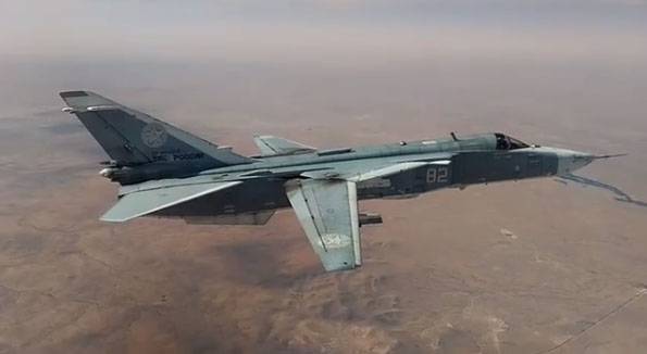 В сети идёт обсуждение Су-24 с "серыми" звёздами