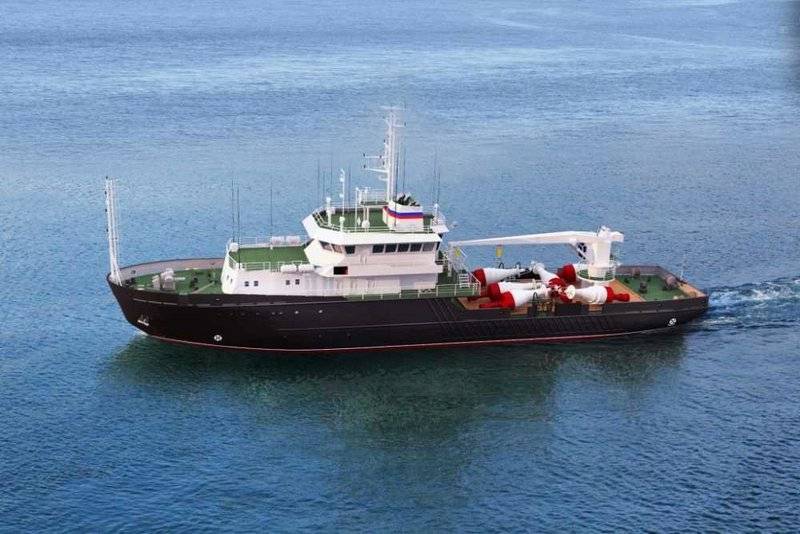 БГК проекта 23040Г "Александр Евланов" прибыл на Балтику для испытаний