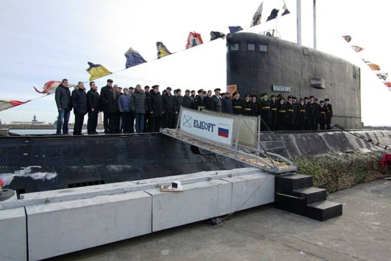 Submarinos Diesel "Vyborg" vai se transformar em um museu