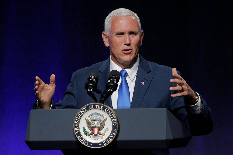 Pence: The United States will continue to patrol the South China Sea