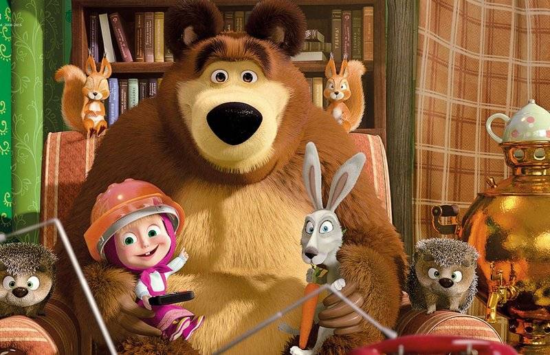 Мультсериал "Маша и Медведь" назвали "кремлёвской пропагандой"