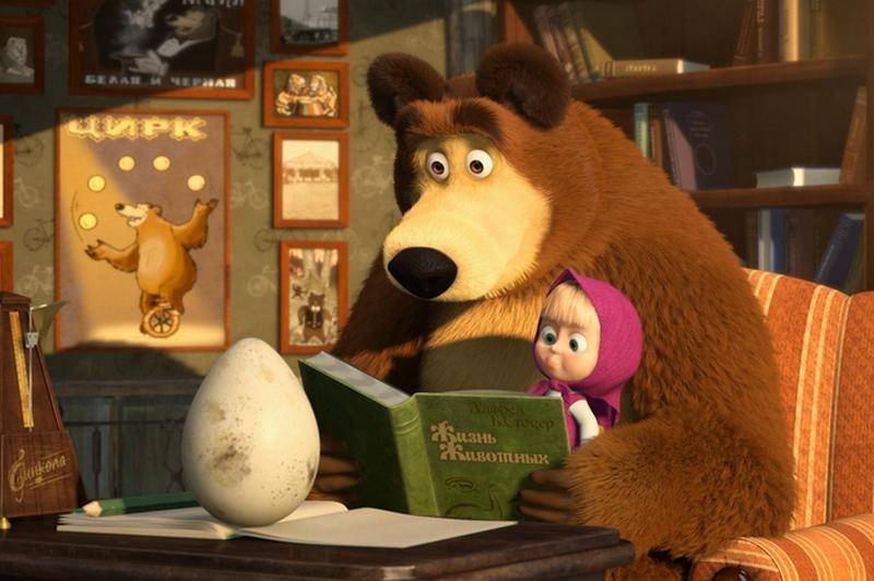 La serie animada "Masha y el oso" se llamó "propaganda del Kremlin"