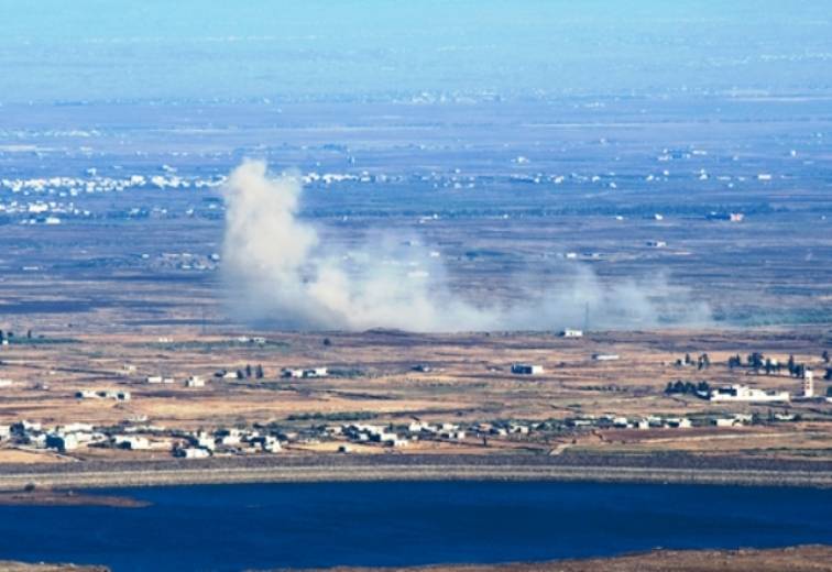 Lazkiye'de, bombalama sırasında XA NUMX CAA birlikleri tarafından öldürüldü