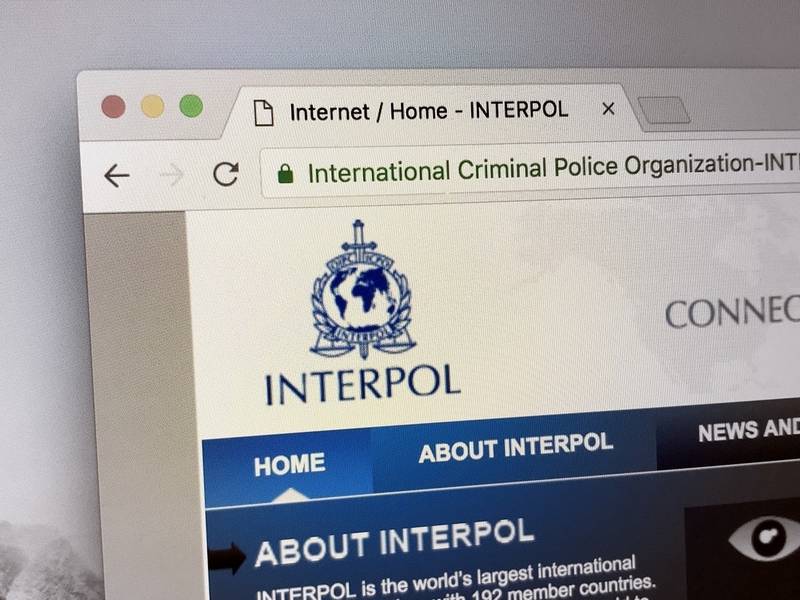 크렘린 (Kremlin)은 미국이 인터폴 (Interpol) 총재 선출을 방해한다고 비난했다.