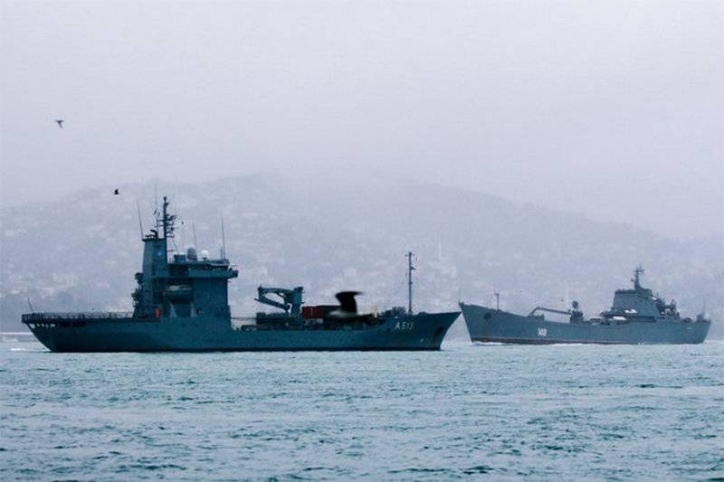 每日星报：俄罗斯BDK Orsk危险地接近北约船只